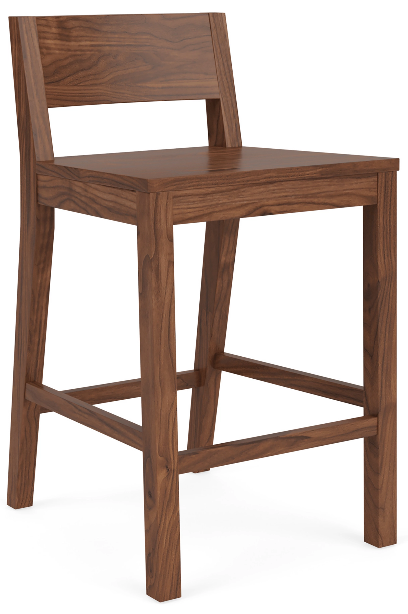 Afton Counter Stool With Wood Seat 4 Afton Counter Stool With Wood Seat - Image 2