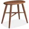 Dell 19w 13d 18h Stool In Walnut 2 Dell 19w 13d 18h Stool In Walnut -Furniture Discount Shop 082825