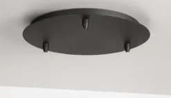 Canopy Group Of Three Round Ceiling Plate