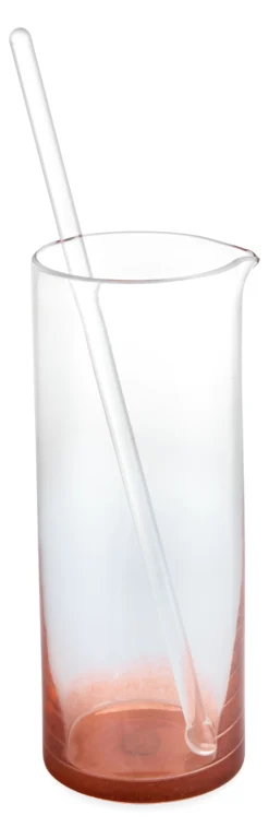Orlie Glass Pitcher With Stir Stick