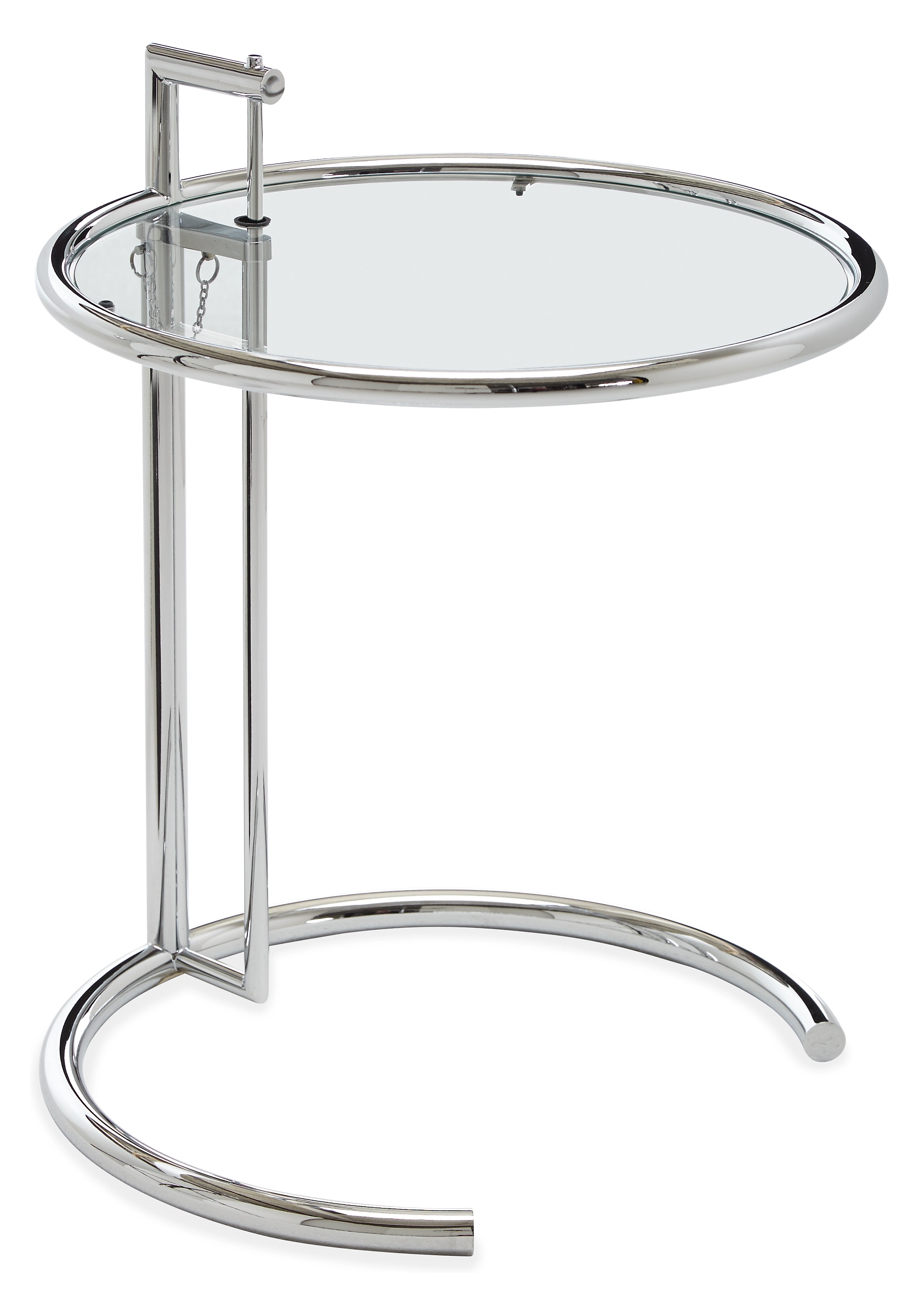Eileen Gray 20 Diam 25-40h Round End Table 4 Eileen Gray 20 Diam 25-40h Round End Table - Image 2