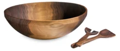 Elliott Salad Set - 17 Diam Bowl With Spoon/Fork