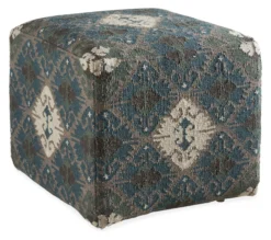 Indira 20w 20d 18h Square Ottoman