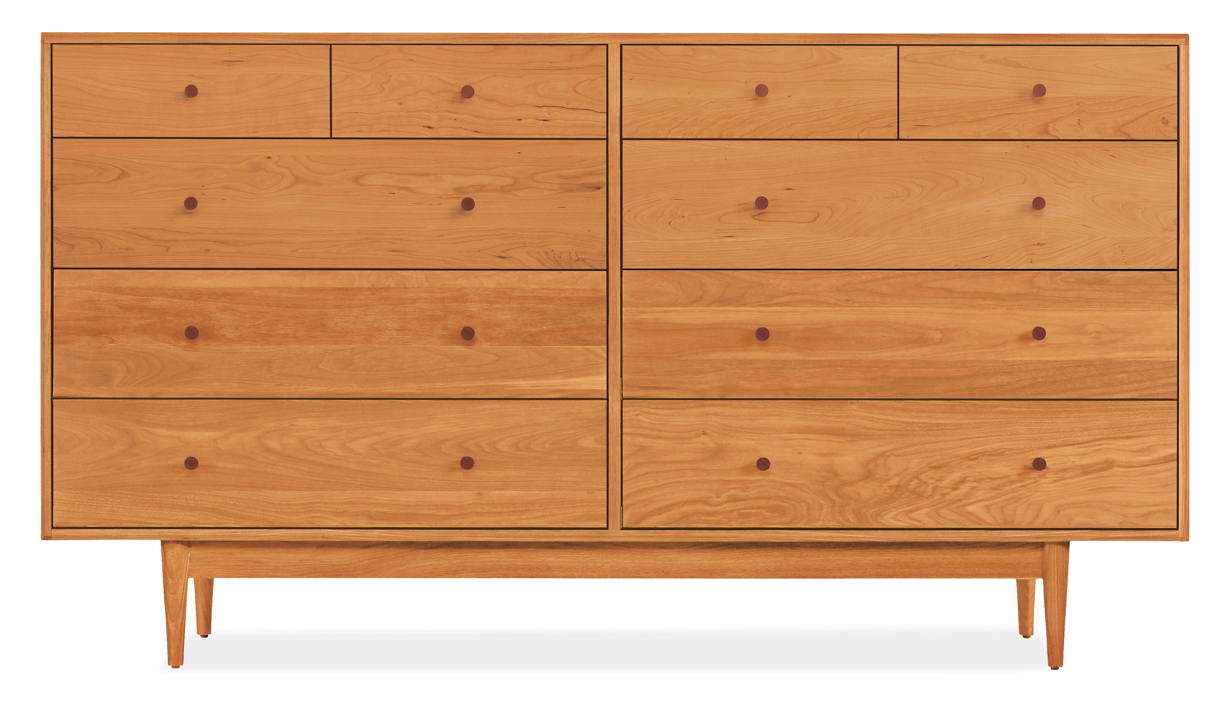 Grove 72w 20d 40h Ten-Drawer Dresser 4 Grove 72w 20d 40h Ten-Drawer Dresser - Image 2