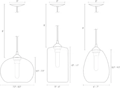 Abra Globe Pendant -Furniture Discount Shop Abra 393040 DimensionDrawing 18 1