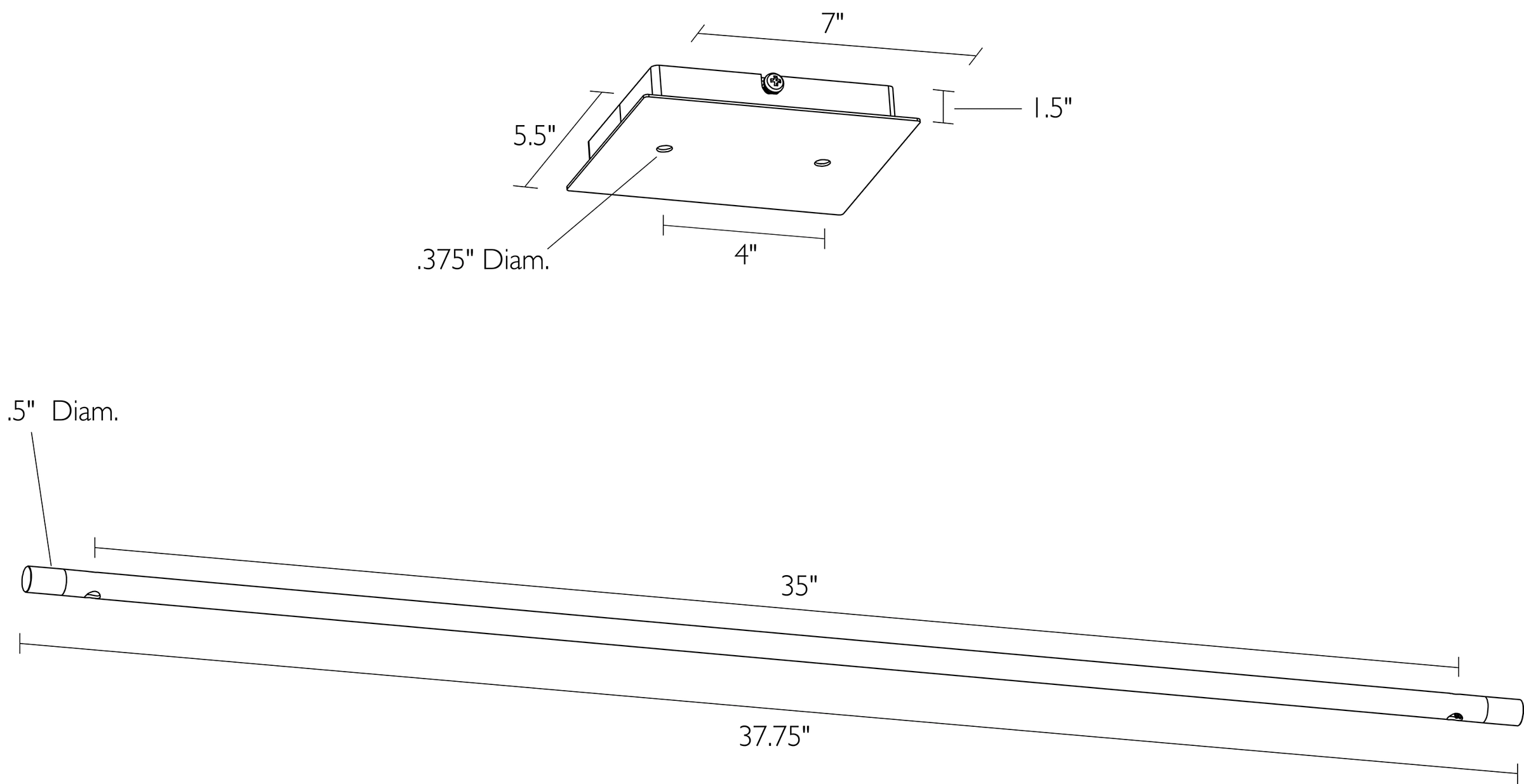 Canopy Double Pendant Fixture 7 Canopy Double Pendant Fixture - Image 5