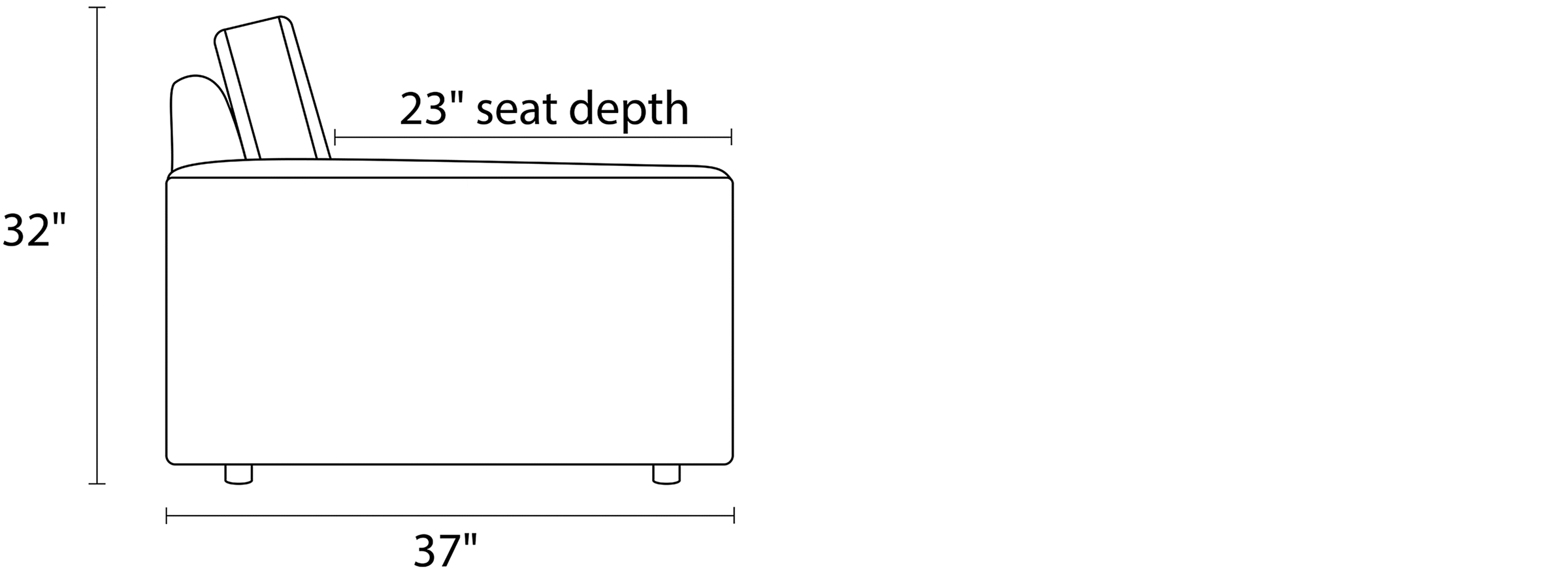 Linger 103x103" Three-Piece Sectional 18 Linger 103x103" Three-Piece Sectional - Image 16