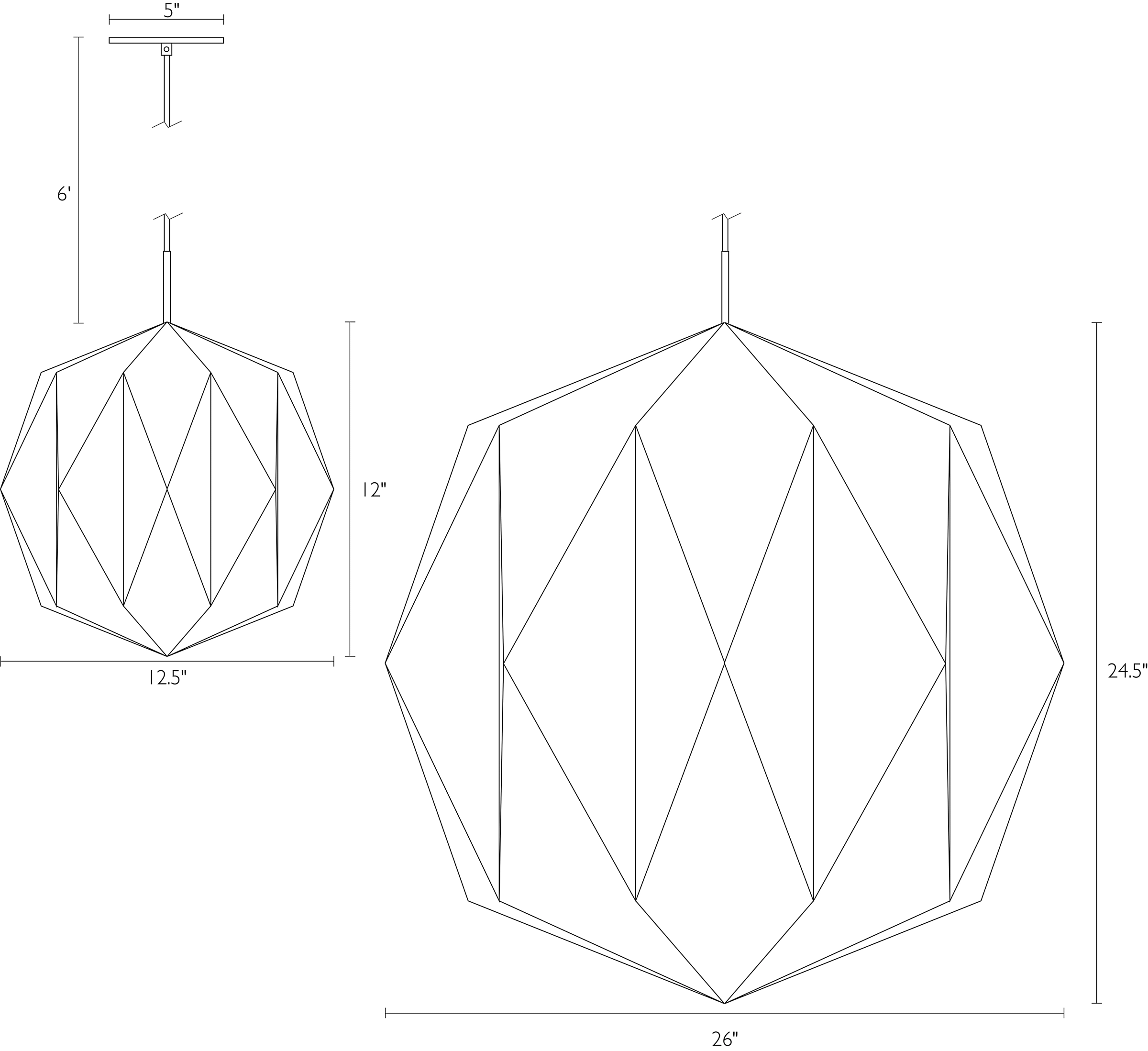 Orikata 26 Diam 25h Ball Pendant 22 Orikata 26 Diam 25h Ball Pendant - Image 20