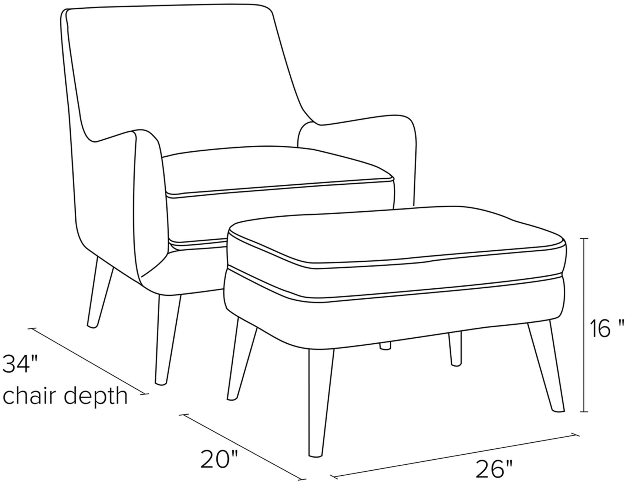 Quinn Ottoman 5 Quinn Ottoman - Image 3