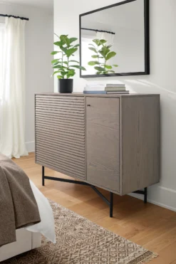 Adrian 54w 20d 42h Four-Drawer/One-Door Dresser -Furniture Discount Shop adrian 954483 19e