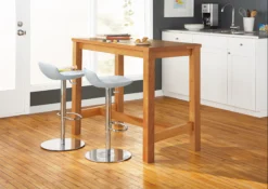 Leo Swivel Stool With Adjustable Base -Furniture Discount Shop andover 364761 16e