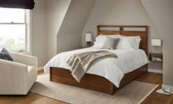 Tailored Sateen Sateen Full/Queen Flat Sheet -Furniture Discount Shop berkeley 549555 21e 1