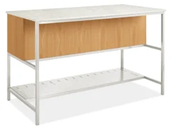 Booker 60w 30d 36h Four-Drawer/Four-Door Kitchen Island With Full Shelf -Furniture Discount Shop booker 482952 O1MWQ b2 20