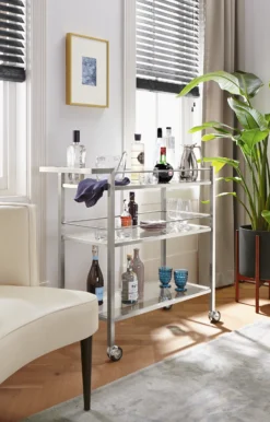 Brixton 38w 16d 36h Bar Cart -Furniture Discount Shop brixton 362181 14e