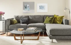 Dunn 47w 33d 15h Coffee Table With Tempered Glass Top -Furniture Discount Shop cade 705779 16e