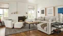 Clemens 104" Sofa With Left-Arm Chaise -Furniture Discount Shop clemens 705980 19e wd 1