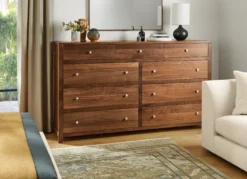 Corwin 76w 20d 33.5h Seven-Drawer Dresser -Furniture Discount Shop corwin 497810 23e