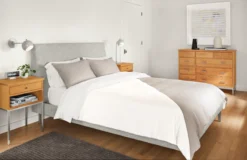 Linear 28w 20d 28h Two-Drawer Nightstand -Furniture Discount Shop crossway 199235 18e