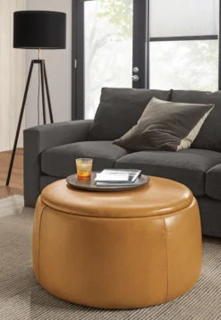 Dodd 32 Diam 16h Round Storage Ottoman -Furniture Discount Shop dodd 547793 19e