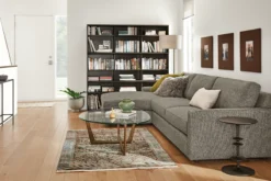 Dunn 47w 33d 15h Coffee Table With Tempered Glass Top -Furniture Discount Shop easton 504434 19e 1