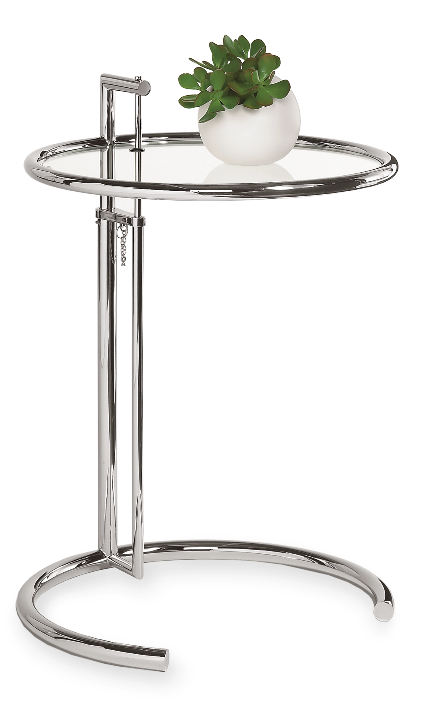 Eileen Gray 20 Diam 25-40h Round End Table 3 Eileen Gray 20 Diam 25-40h Round End Table