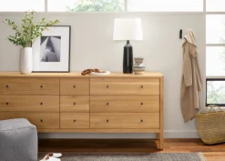 Emerson 72w 18d 35h Six-Drawer Dresser -Furniture Discount Shop emerson 284676 19e