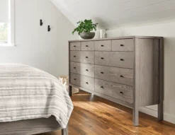 Emerson 72w 18d 35h Six-Drawer Dresser -Furniture Discount Shop emerson 636028 19e