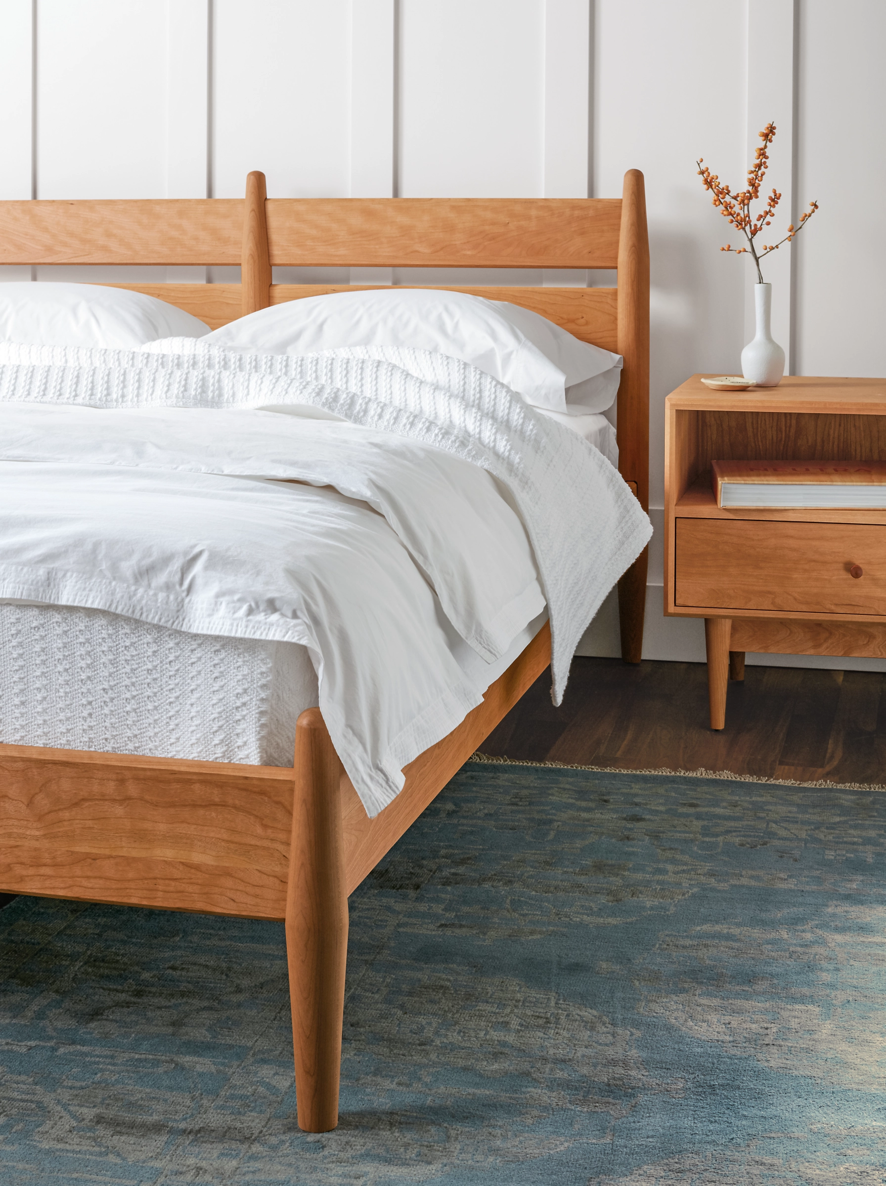 Grove 26w 15d 23h One-Door/Three-Drawer Nightstand 6 Grove 26w 15d 23h One-Door/Three-Drawer Nightstand - Image 4