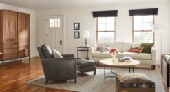 Slim 25 Diam 24h Round End Table With Shelves -Furniture Discount Shop harrison 120907 17e