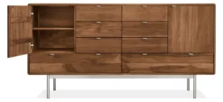 Hensley 60w 20d 33h Six-Drawer Dresser -Furniture Discount Shop hensley 612627 W1 o1 18
