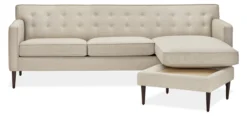 Holmes 89" Sofa With Reversible Chaise