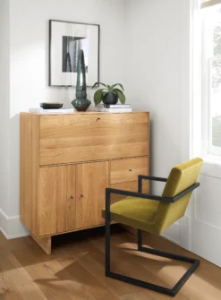 Hudson 42w 20d 44h Office Armoire With Wood Base -Furniture Discount Shop hudson 019644 21e