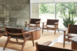 Liam 36 Diam 15h Round Coffee Table With Stone Top -Furniture Discount Shop lars 768030 22e 1