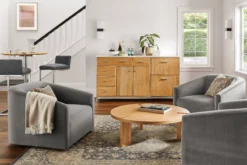 Hanover 42 Diam 14h Coffee Table -Furniture Discount Shop linear 503626 23e