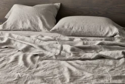 Relaxed Linen Linen Queen Flat Sheet -Furniture Discount Shop linen 769248 20e 1