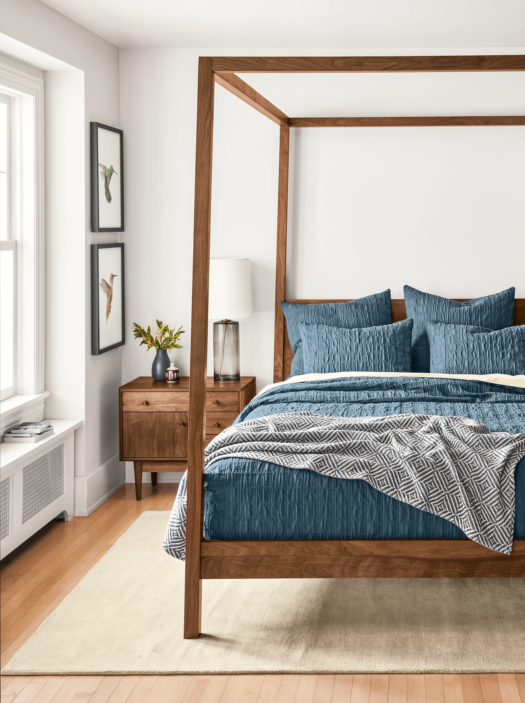 Grove 26w 15d 23h One-Door/Three-Drawer Nightstand 16 Grove 26w 15d 23h One-Door/Three-Drawer Nightstand - Image 14