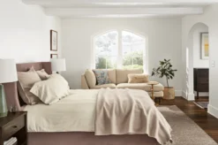 Tailored Sateen Sateen Full/Queen Flat Sheet -Furniture Discount Shop marlo 583788 21e 2