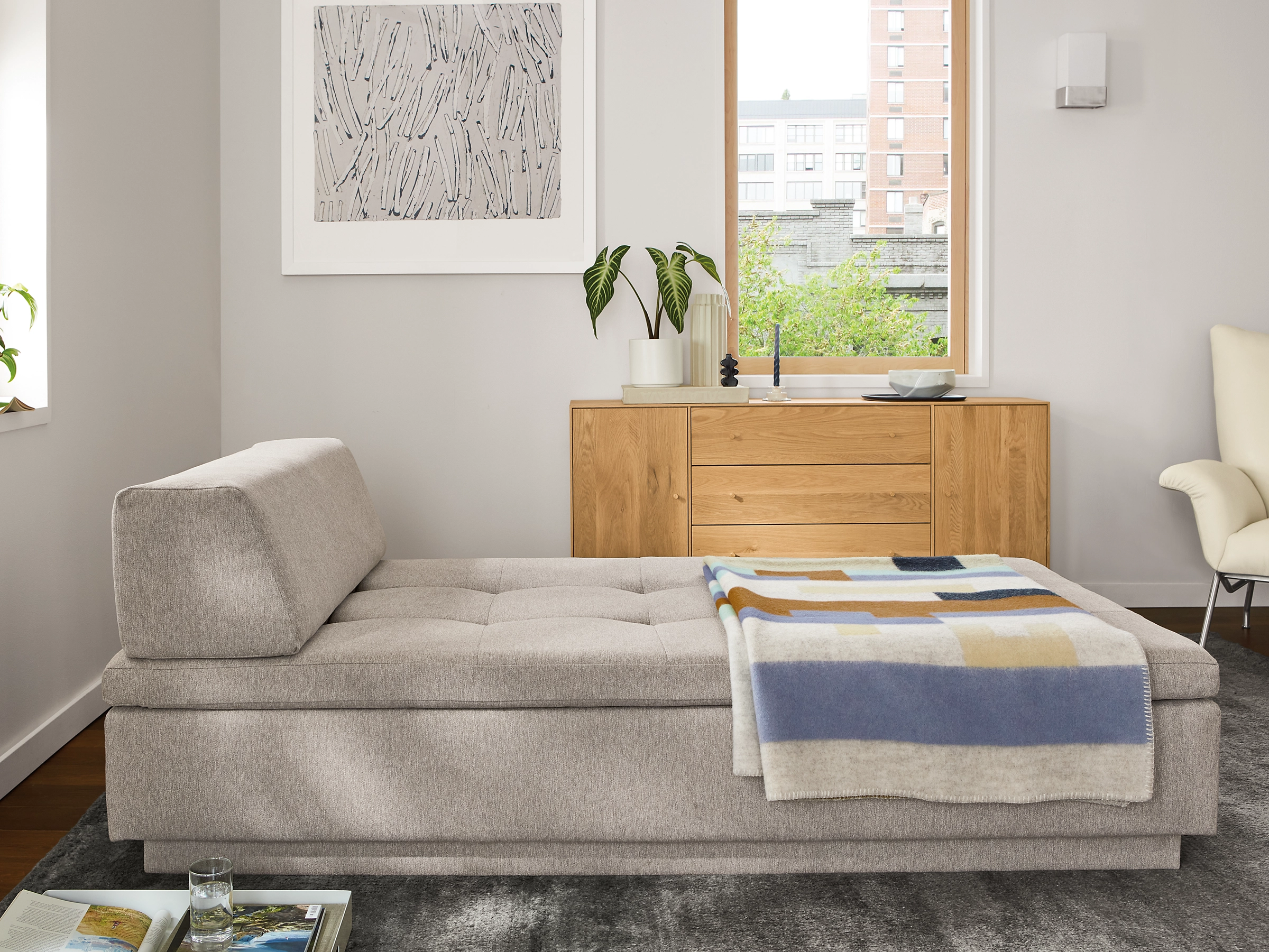 Miranda 76" Chaise With Half Back Cushion 5 Miranda 76" Chaise With Half Back Cushion - Image 3