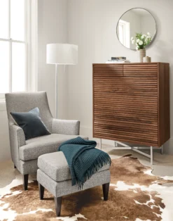 Adrian 54w 20d 42h Four-Drawer/One-Door Dresser -Furniture Discount Shop nadine 107556 19e1