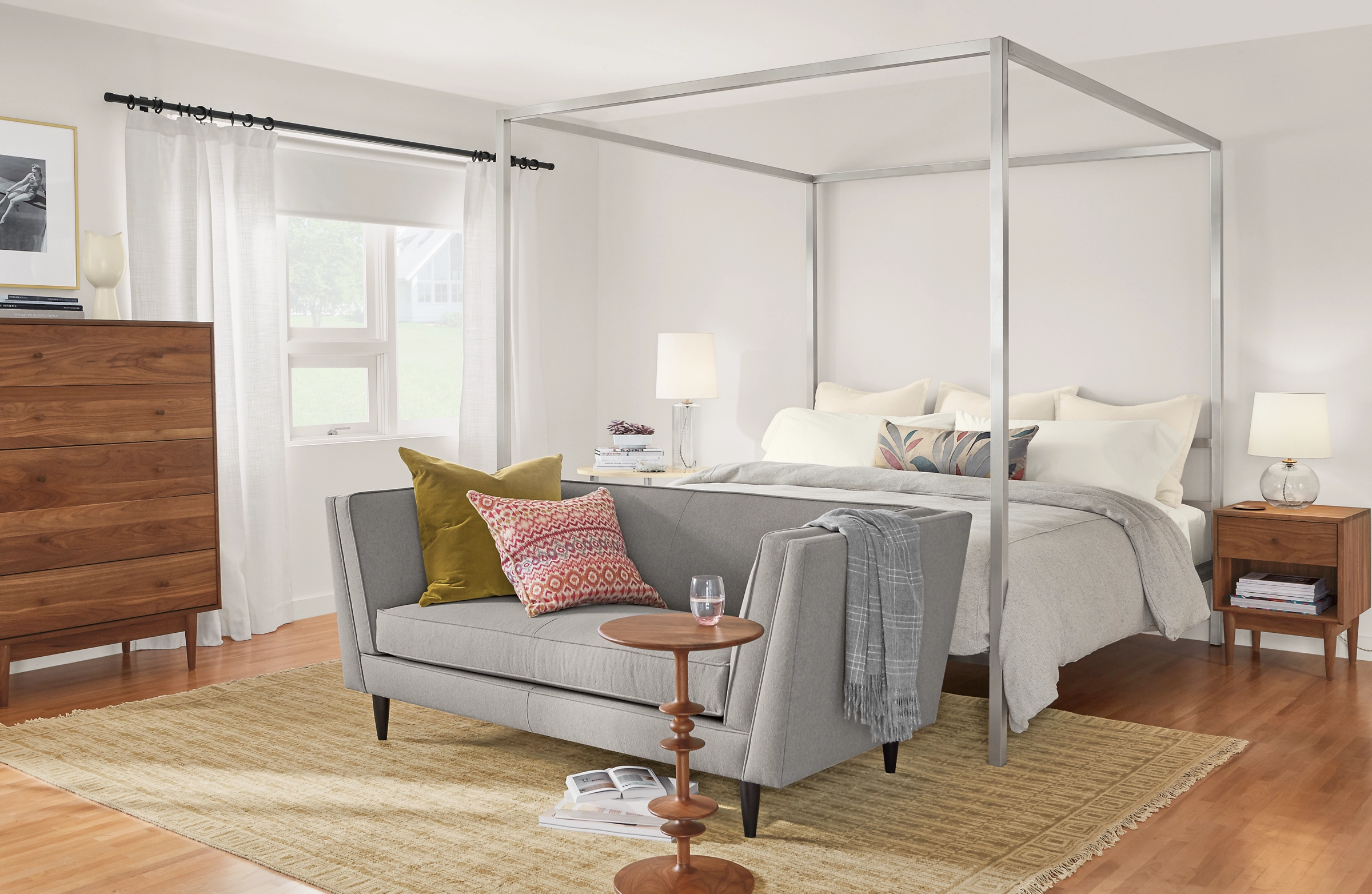 Grove 26w 15d 23h One-Door/Three-Drawer Nightstand 15 Grove 26w 15d 23h One-Door/Three-Drawer Nightstand - Image 13