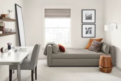 Oxford Track Arm 87" Pop-Up Platform Queen Sleeper Daybed -Furniture Discount Shop oxford 800086 18e