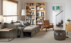 Oxford 91" Pop-Up Platform Queen Sleeper Sofa -Furniture Discount Shop oxford 888860 14e