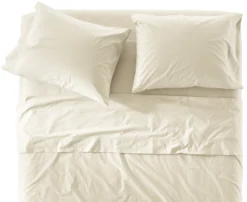 Signature Percale Percale Full/Queen Flat Sheet -Furniture Discount Shop percale 360073 p1 20