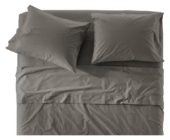 Signature Percale Percale Full/Queen Flat Sheet -Furniture Discount Shop percale 429681 p1 21