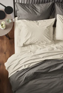 Signature Percale Percale Full/Queen Flat Sheet -Furniture Discount Shop percale 661531 20e1