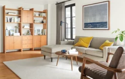 Reese 99" Sofa With Left-Arm Chaise -Furniture Discount Shop reese 028927 16e wd