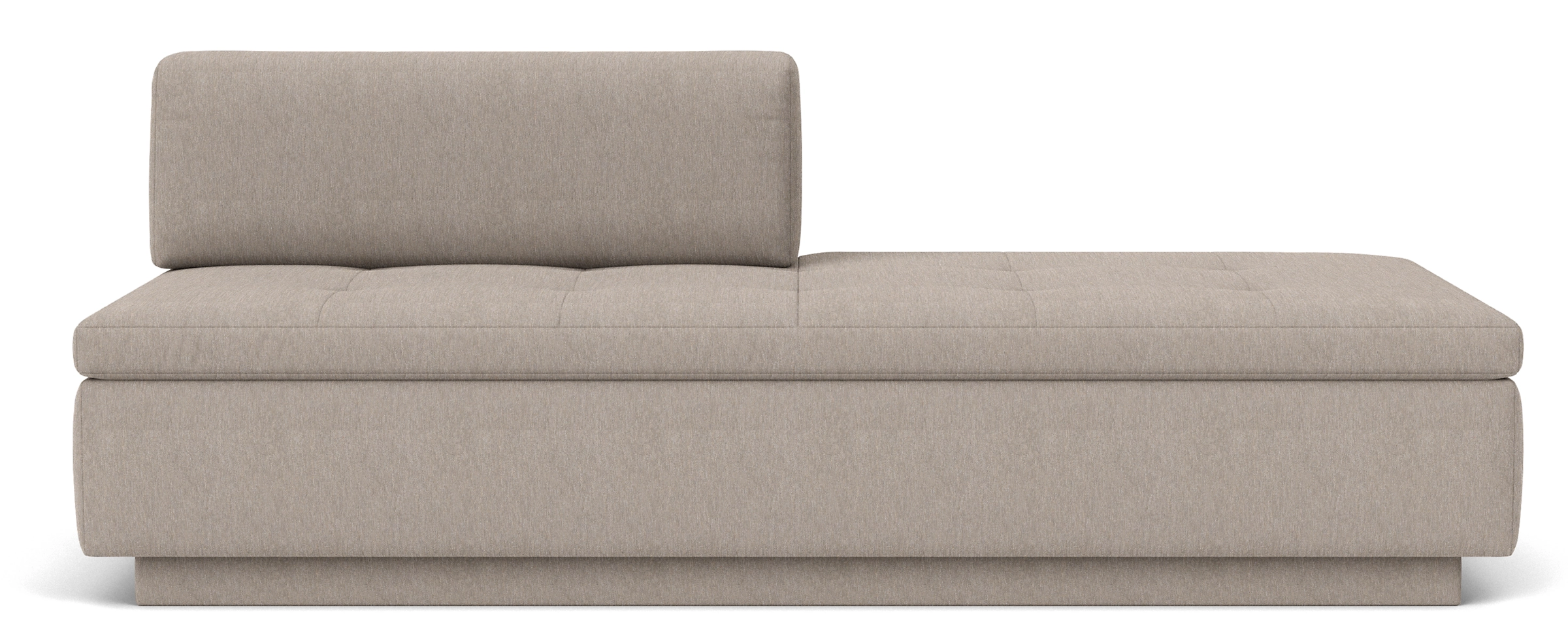 Miranda 76" Chaise With Half Back Cushion 3 Miranda 76" Chaise With Half Back Cushion