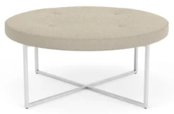 Sidney 36 Diam 16h Round Ottoman