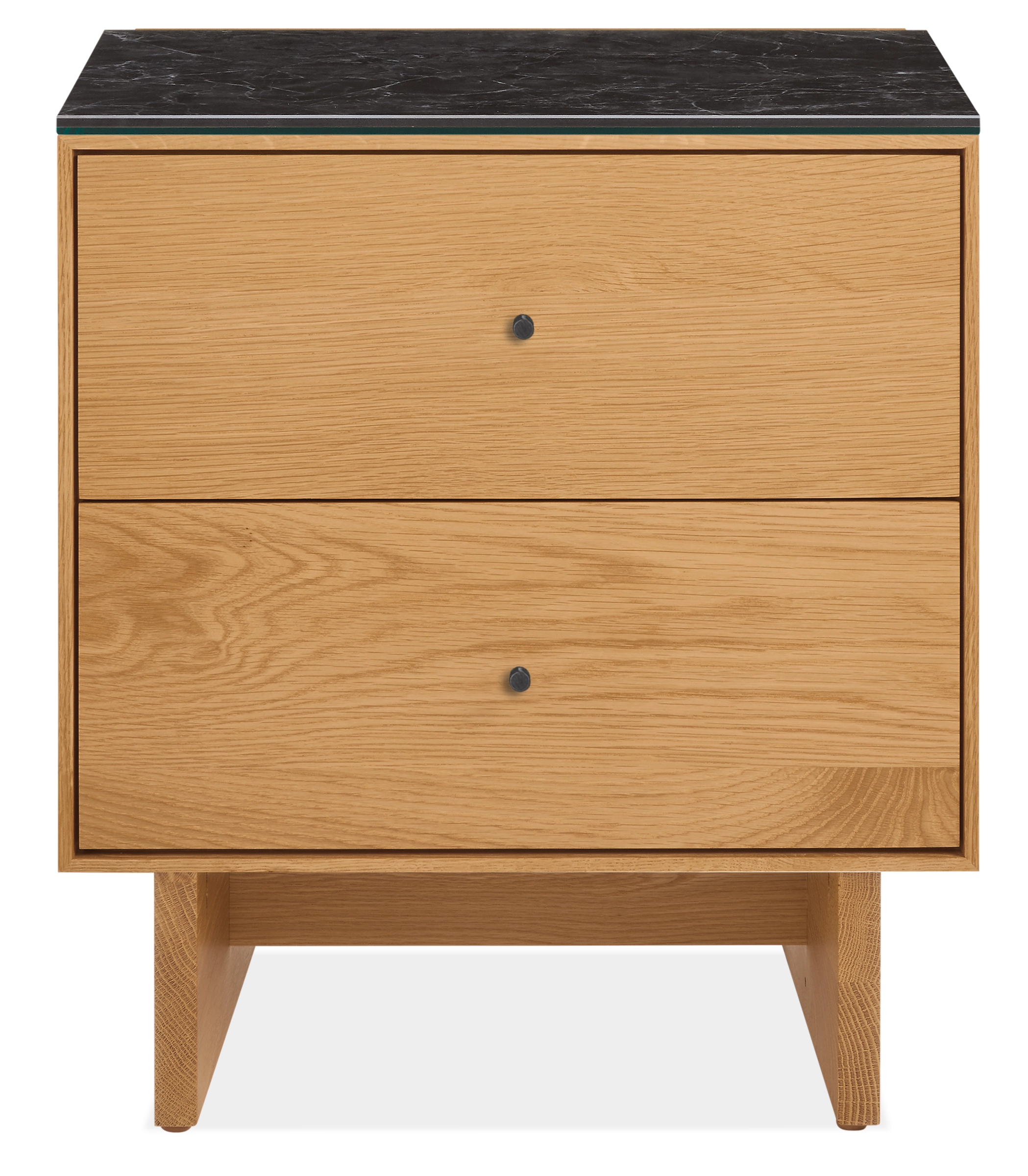 Hudson 20w 20d 22h Two-Drawer Nightstand 3 Hudson 20w 20d 22h Two-Drawer Nightstand - Image 2