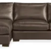 Metro 120" Sofa With Left-Arm Chaise